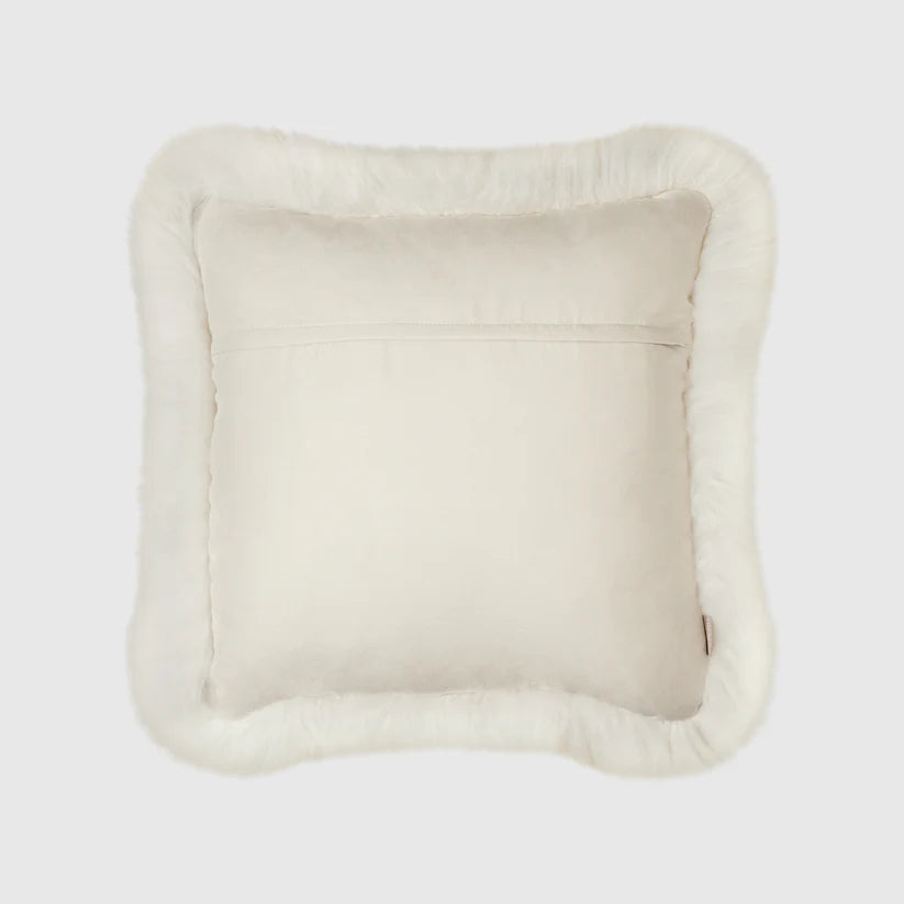CHARLIE SHEEPSKIN 20"X20" PILLOW, BIRCH